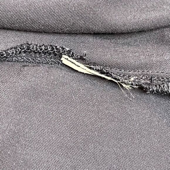 Express navy blue short sleeve wrap dress size S - Picture 10 of 11